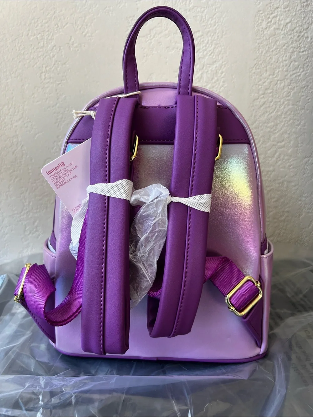 Loungefly Disney Rapunzel Tangled Cake Mini Backpack - NWT